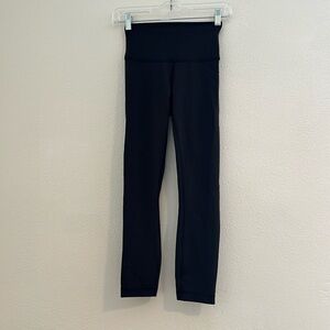 Lululemon womens size 4 black leggings compression